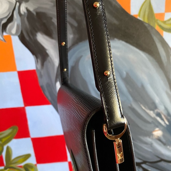 Louis Vuitton Sac Friedland Black and Green Epi Leather - Picture 14 of 15